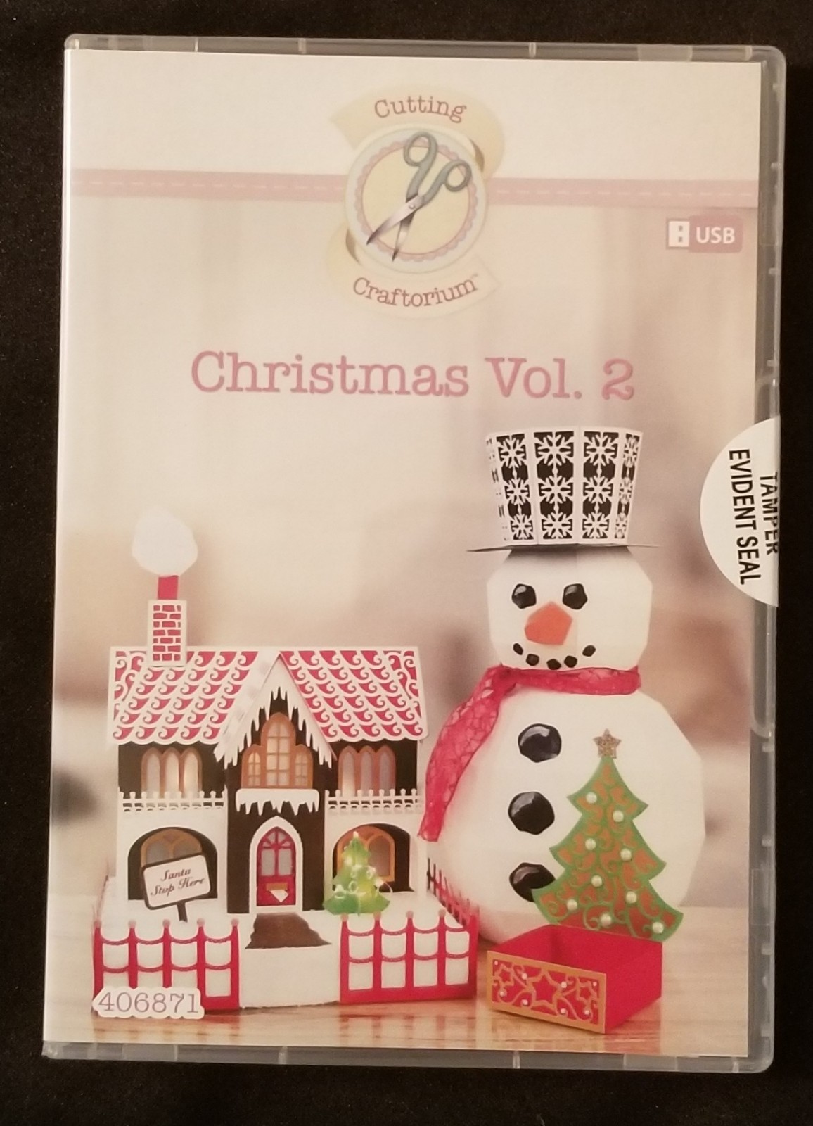 Cutting Craftorium Christmas Volume 2 USB and CD ROM Scan N Cut (New)