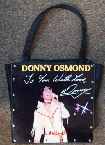  Donny Osmond bag / purse cloth & cardboard RARE!!!!