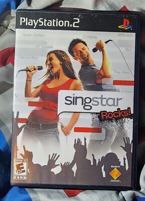 ps2 game singstar rocks