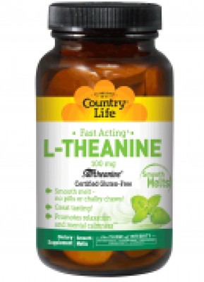 Country Life L-теанин 100 мг 60 шт.