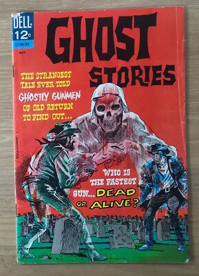 Ghost Stories #33  Dell Comics Bronze Age horror terror scary cowboys g/vg