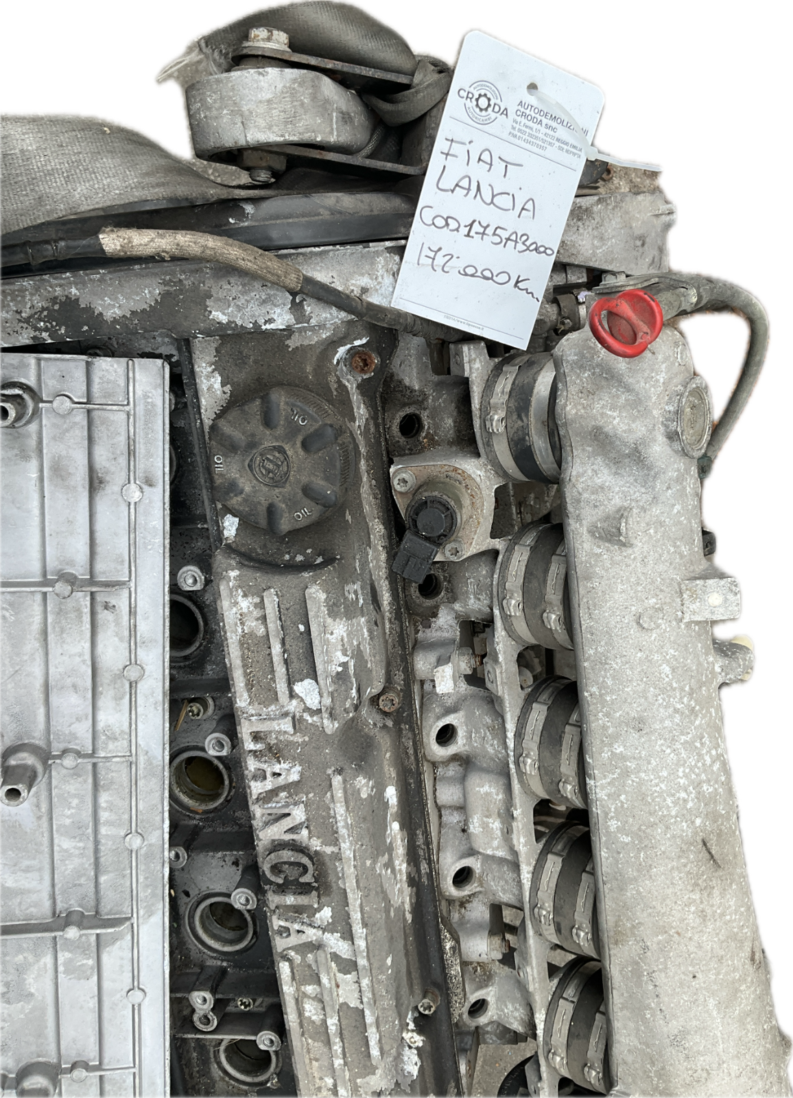 Motore per modello FIAT LANCIA 2.0 BENZINA codice motore 175A3000 172.000km