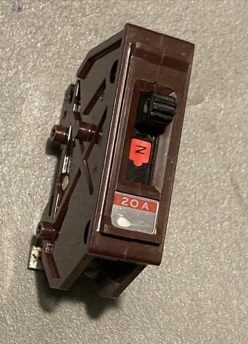 Wadsworth A120NI 20 Amp 1 Pole 1P Type A Metal  FOOT Breaker A120N A120