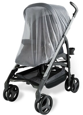 Pink Blue Polka Dot Cushion Pad Mosquito Net For Belecoo Baby Strollers Car Seat