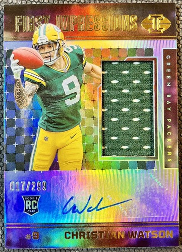 2022 Panini Illusions Christian Watson #128