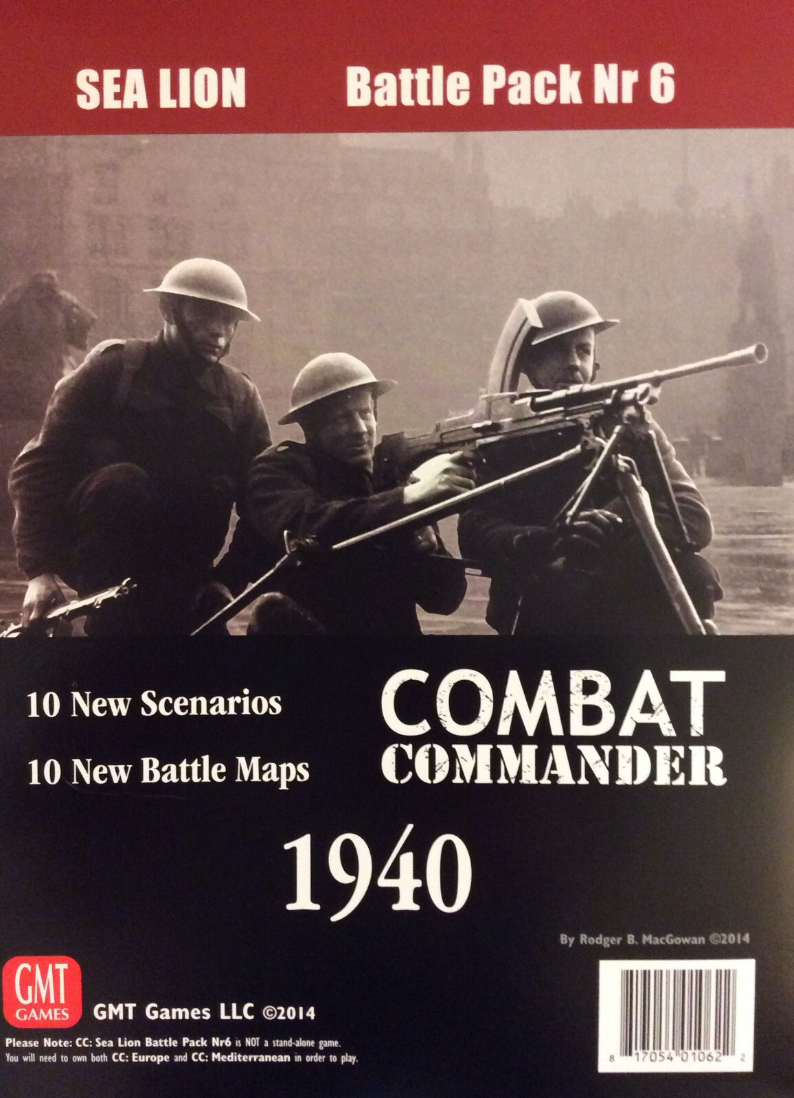 GMT Games: Combat Commander: BP #6 Морской лев 2-я версия Новой версии на быстроходном корабле