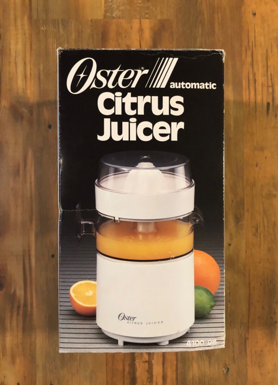 OSTER - CITRUS JUICER - 4100-08 - VINTAGE - 1989 - PAPERWORK OSTER - CITRUS JUICER - 4100-08 - VINTAGE - 1989 - PAPERWORK