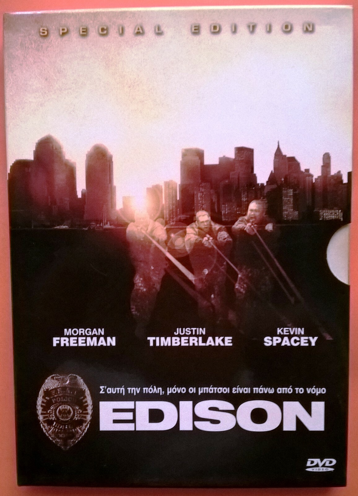 Edison DVD Region 2 Morgan Freeman Kevin Spacey Justin