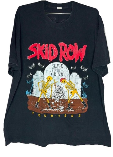 SKID ROW スレーブ・トゥ・ザ・グラインド Tシャツ Vintage Rare 1992 Skid Row Slave To The Grind Featuring Pantera