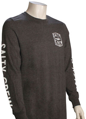 

Футболка Salty Crew Fishery LS — Уголь Хизер — Новинка, Черный