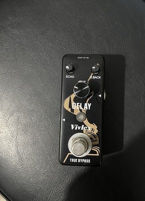 Vivlex True Bypass Delay Pedal For Guitar