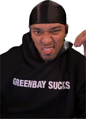 Detroit Lions - Amon Ra St Brown - Green Bay Sucks Sticker