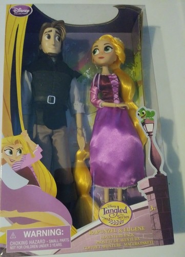 Disney Tangled The Series Rapunzel and Eugene Doll Set NIB