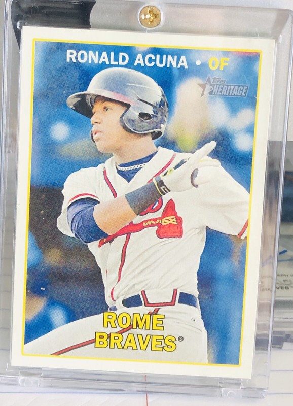 Ronald Acuna Jr Baseball Card Database Newest Products Will Be Shown First In The Results 50 Per Page