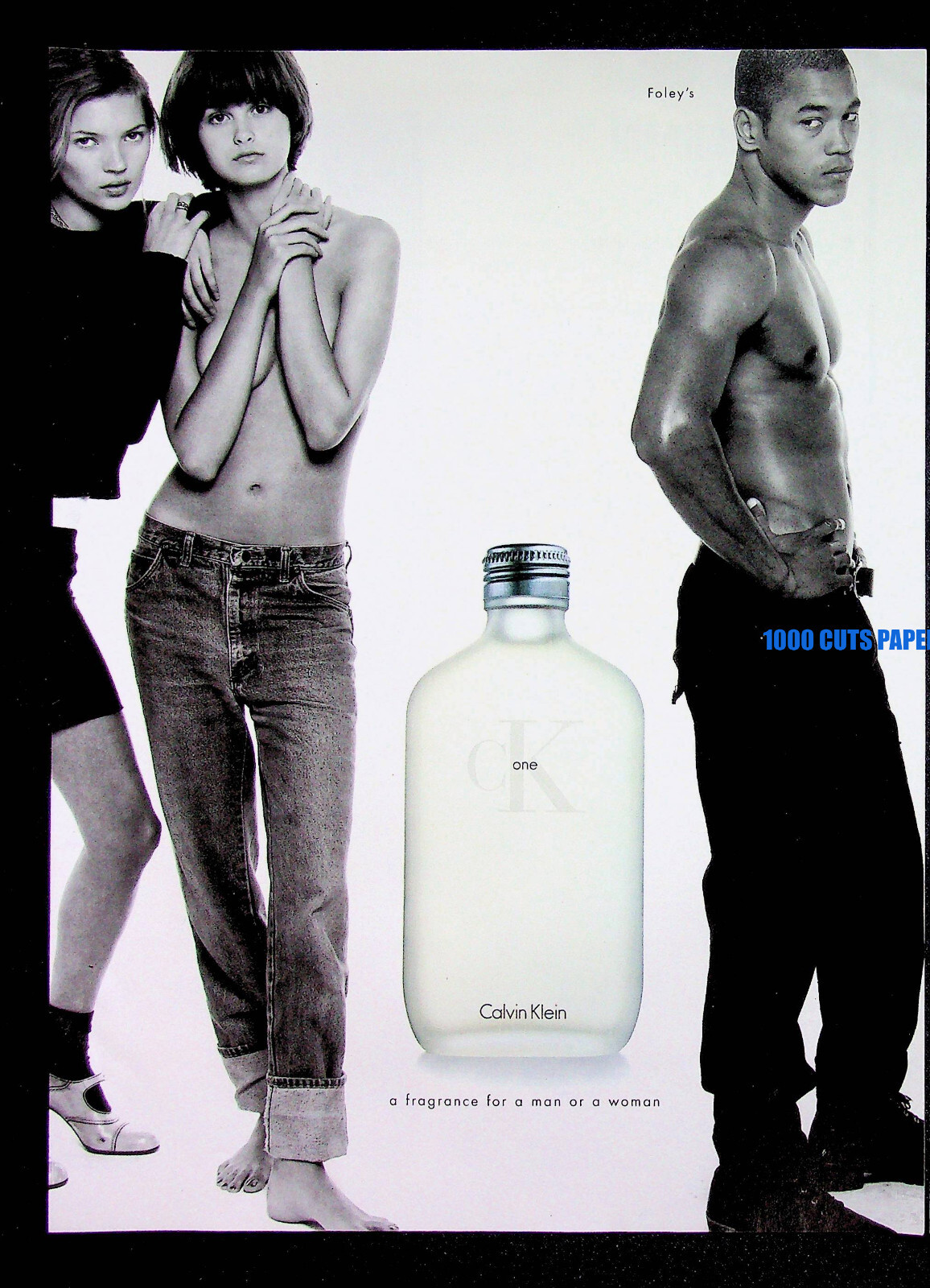 ck one ポスター 貴重 カルバンクライン1994 CK One Calvin Klein 1994