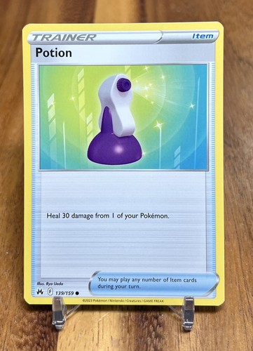 Potion 139/159 Crown Zenith Pokemon Trainer Card NM | eBay