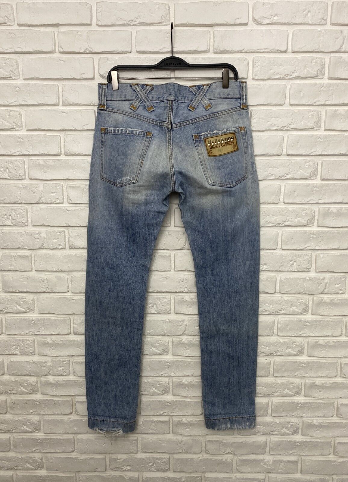 Vintage Men's Dolce&Gabbana D&G Hollywood Denim Pants Jeans Washed Blue Size 46 | eBay Vintage Men's Dolce&Gabbana D&G Hollywood Denim Pants Jeans Washed Blue Size 46 | eBay