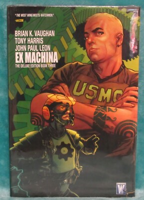 EX MACHINA Deluxe Volume 3 NEW Sealed Hardcover Wildstorm 2010 Vaughan DC Comics