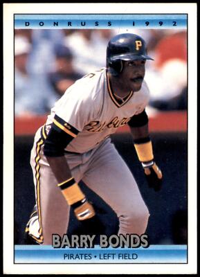 Barry Bonds #243b 1992 Donruss