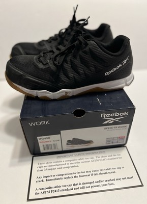 Reebok Women’s SPEED TR WORK Black Athletic Work Shoe Size 8.5w