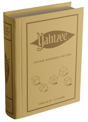Yahtzee: Винтажное книжное издание на полке