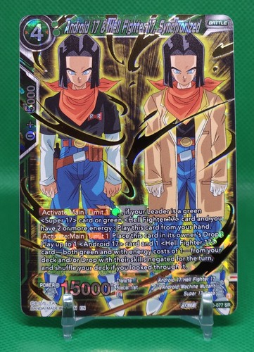 STR様 Android 17 & Hell Fighter 17, Synchronized #BT20-077 SR Holo
