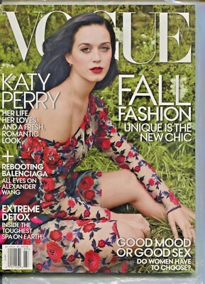 KATY PERRY ~ Vogue Magazine ~ July 2013 ~ F-2-3 ~ SEALED ~ BRAND NEW