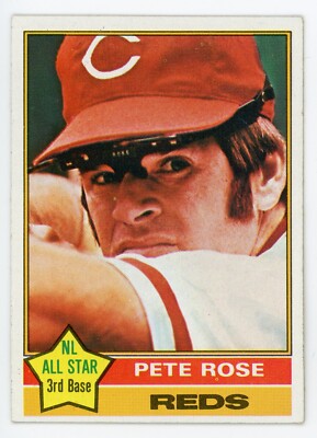 1976 Topps Pete Rose #240 Ex+ Reds