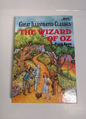 *NEW* The Wizard of Oz: Great Illustrated Classics (1989, HC) By L. Frank Baum