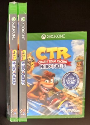 Crash Team Racing: Nitro Fuled (Microsoft Xbox One) BRAND NEW Game CIB NIB CTR