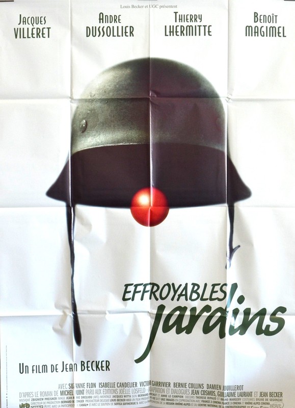 Affiche Effroyable Jardin 2003 Thierry Lhermitte AndrÃ© Dussollier Benoit Maginel