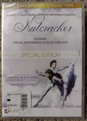 The Nutcracker Featuring Mikhail Baryshnikov, New DVD 