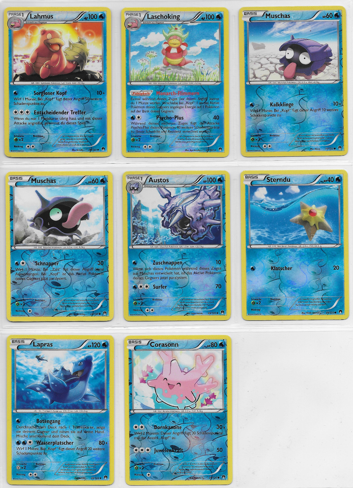 Lot - Reverse Holo - TURBOfieber - 2016 - Komplettes Set 1-113 - Deutsch - Mint