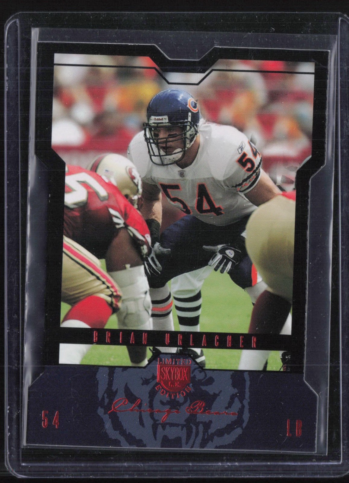 2004 Skybox Limited Edition Red #21 Brian Urlacher 31/50