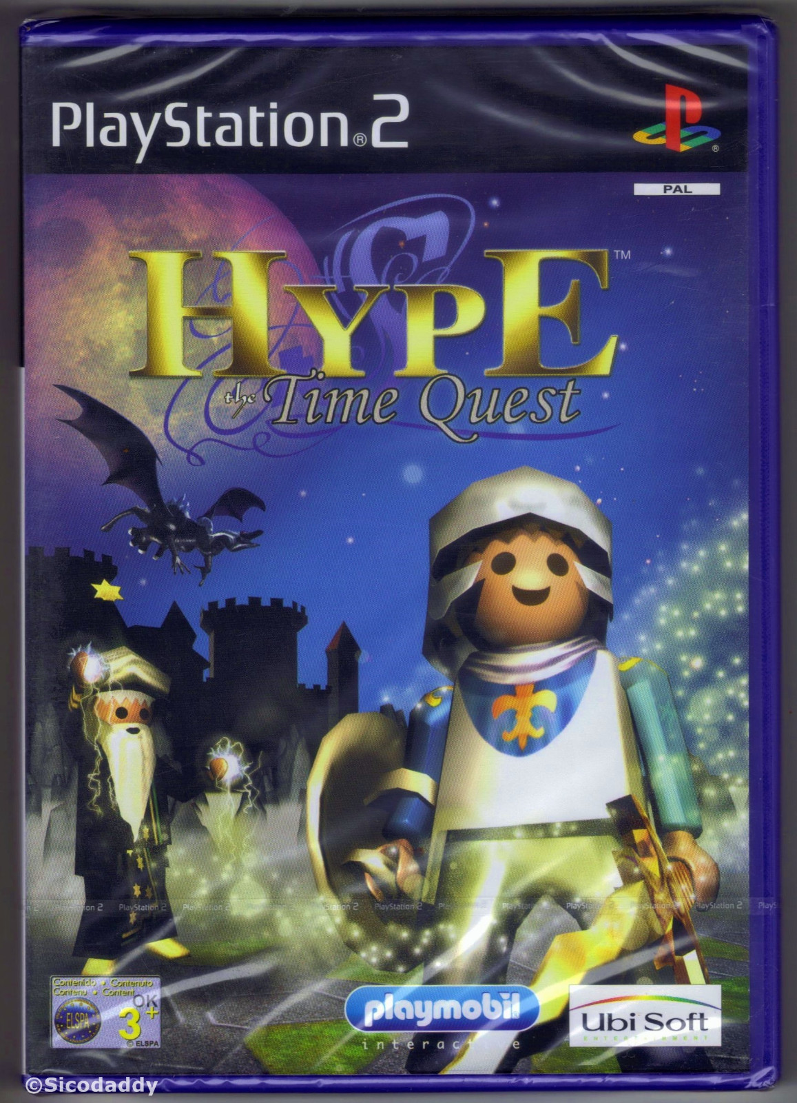PS2 Hype - The Time Quest (2002), UK Pal, New & Sony Factory