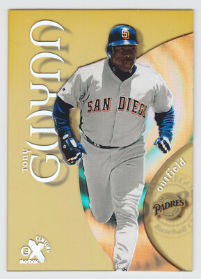 1999 E-X Century - Tony Gwynn - #4 - San Diego Padres - NrMt-Mt