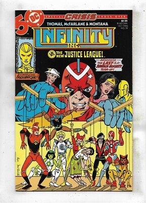 Infinity Inc. 1985 #19 Very Fine/Near Mint