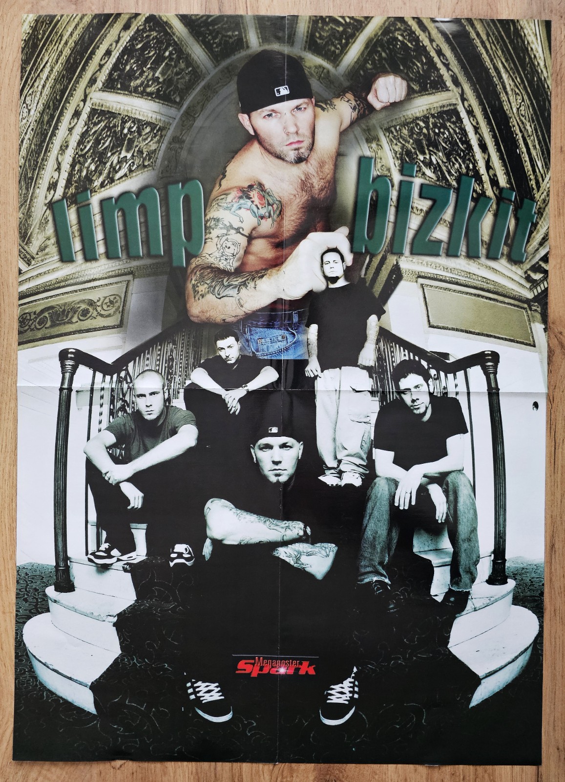 LIMP BIZKIT - MEGA Poster from 2004, 16 x 22 in. (40 x 55 cm