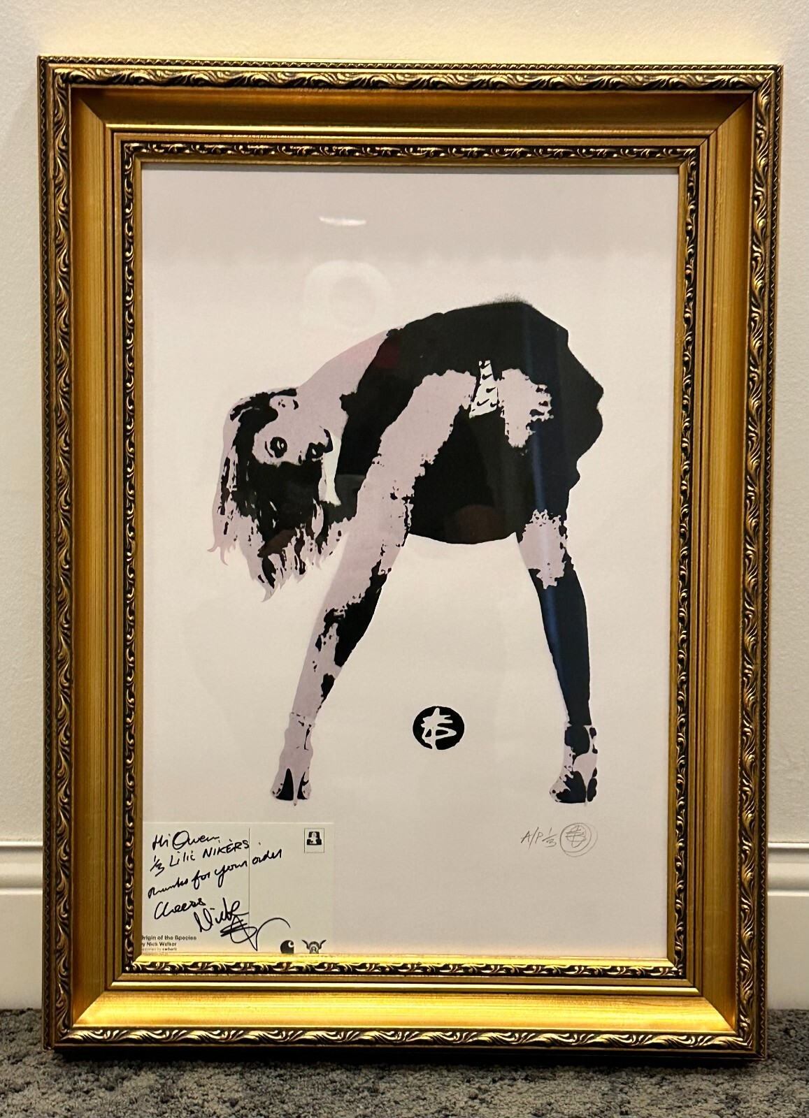 Nick Walker「CapitalRecords」オリジナルチューブケース付 Nick