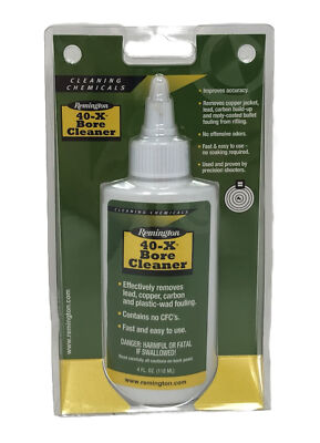 Remington Arms Bore Cleaner Gun Cleaning Solution 4oz.