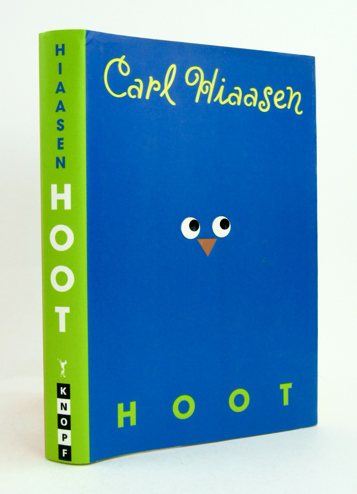 HOOT Carl Hiaasen 2003 Newbery Honor 1st/1st HBDJ Near Fine