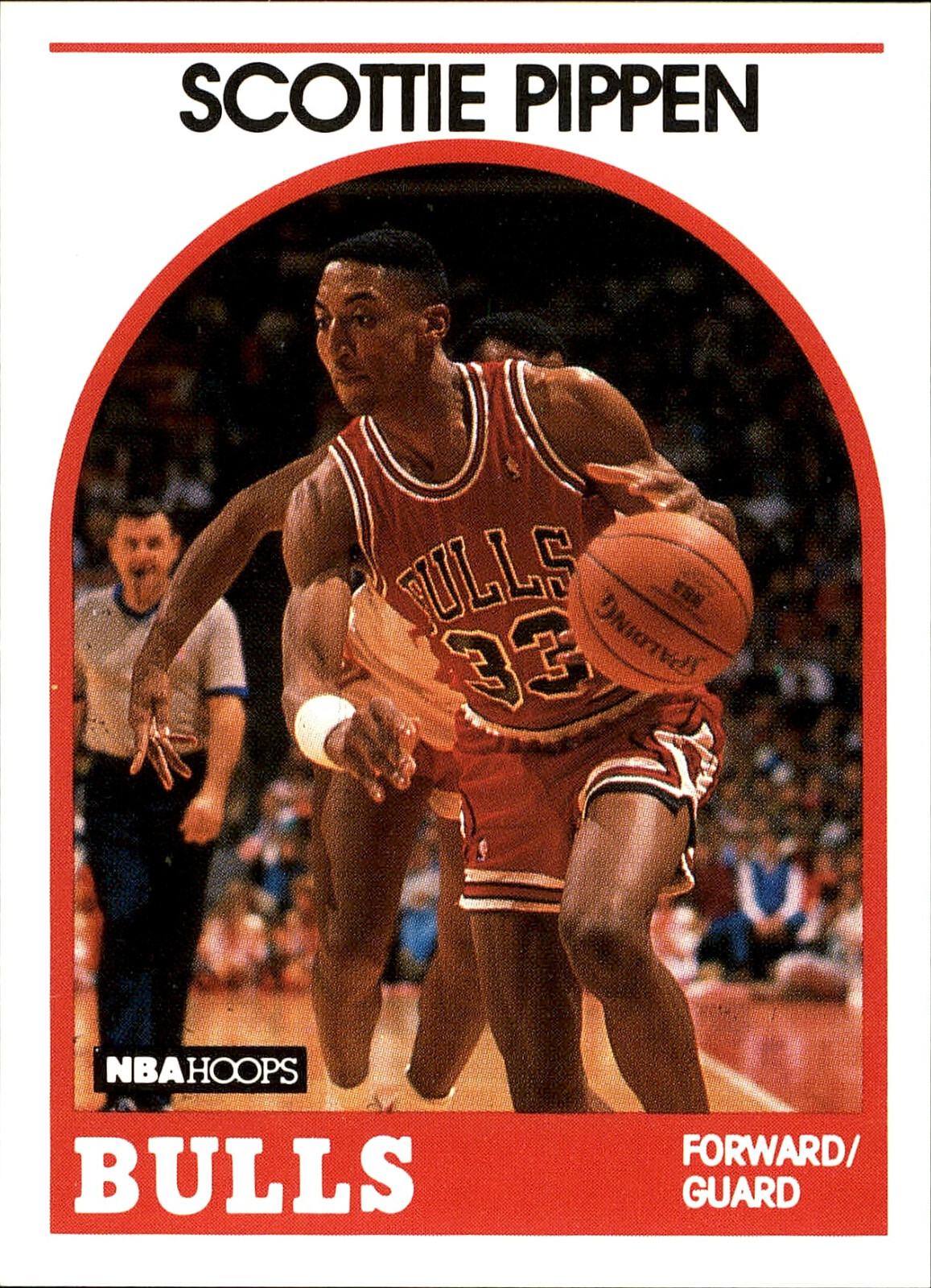 NBAカード　SCOTTIE PIPPEN 1989-90 NBA Hoops Scottie Pippen #244 Chicago Bulls HOF