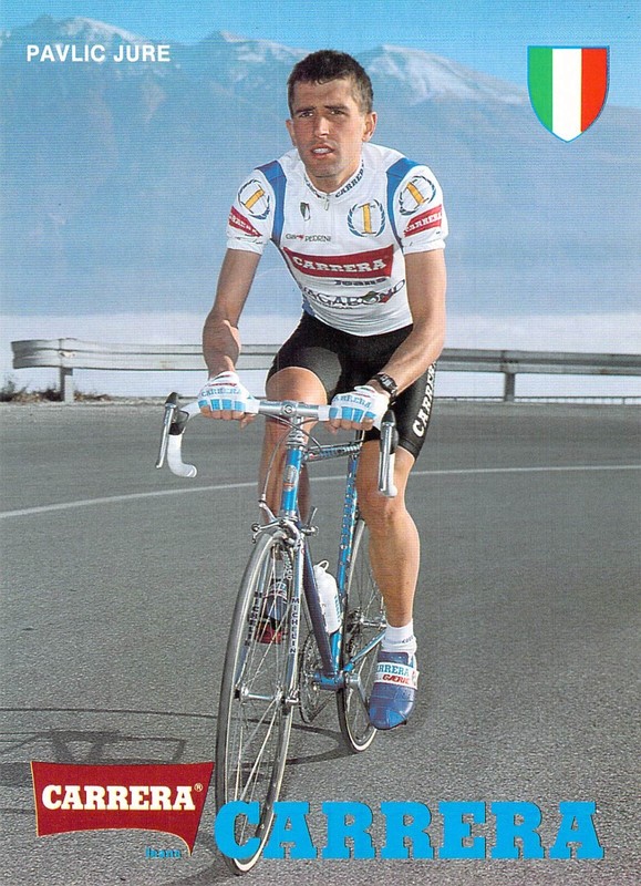 Carte Postale Cyclisme Cycliste  : Jure Pavlic