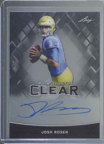 2018 Leaf Trinity Josh Rosen #CA-JR1