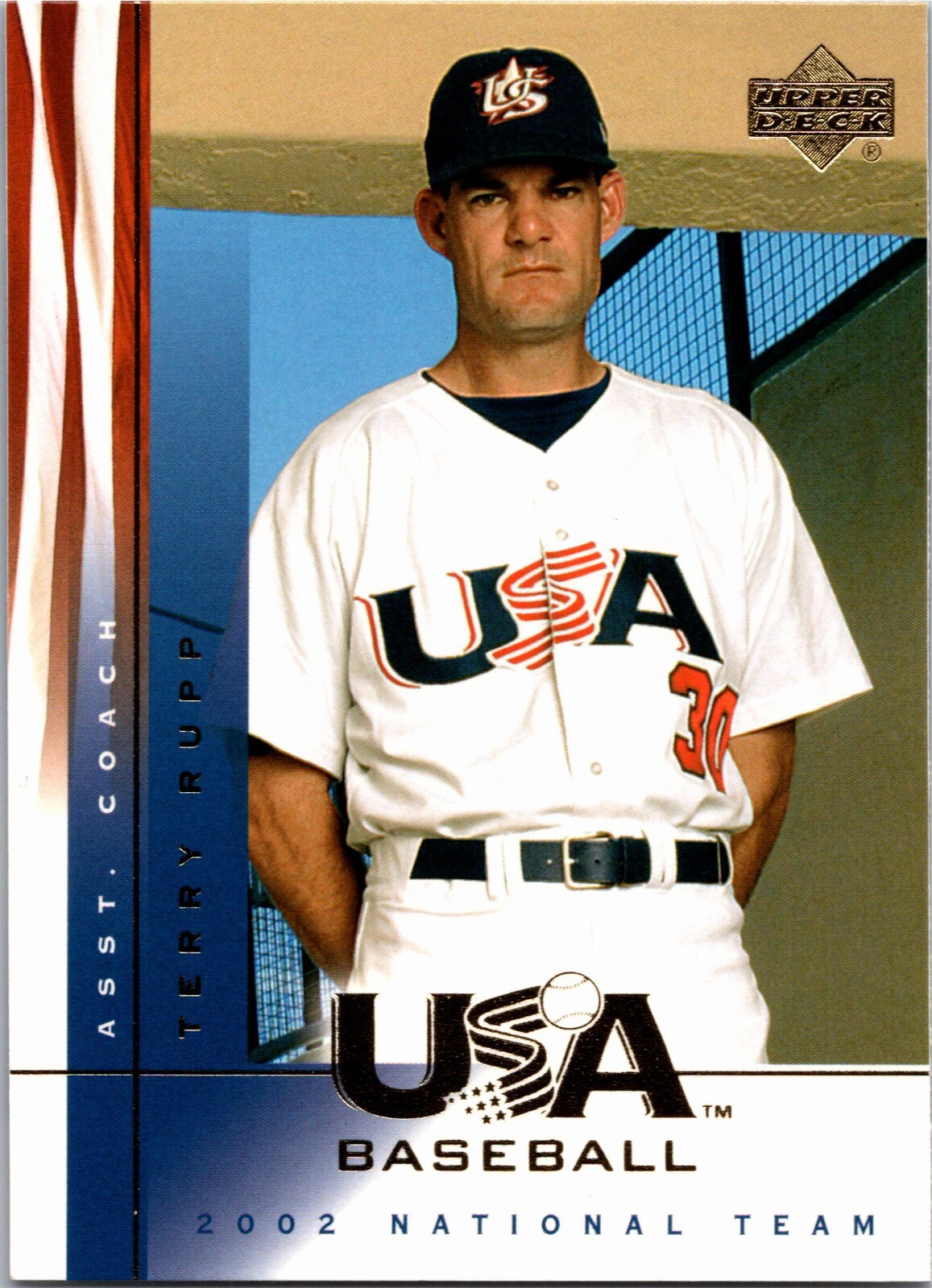 2002 Upper Deck- Baseball Team USA #27 Terry Rupp Assistant