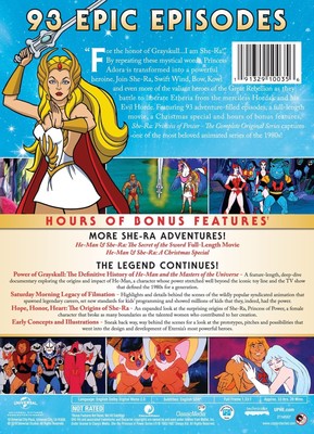 She-Ra Princess of Power the Complete Original Series DVD Melendy Britt NEW