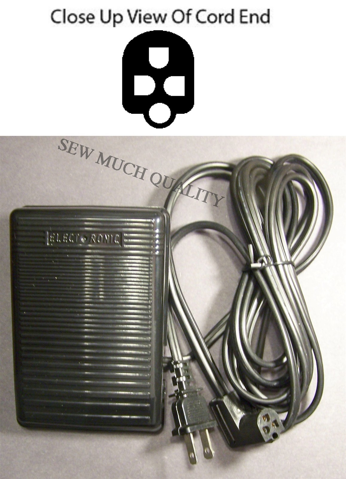 FOOT CONTROL PEDAL W/ Cord Singer 337 347 348 457 466 FOOT CONTROL PEDAL W/ Cord Singer 337 347 348 457 466