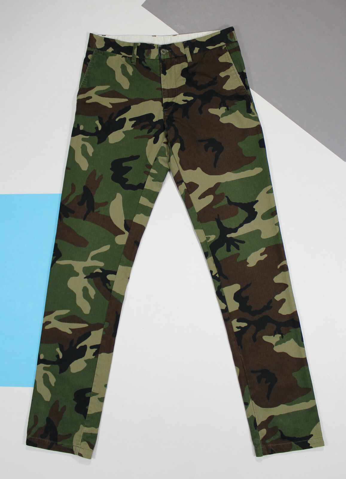 パンツ Carhartt Landon pants Camo Carhartt WIP DUCK LANDON パンツ - Camo Duck & Black Bleached
