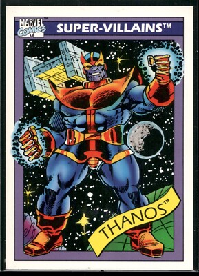 Thanos 1990 Marvel Impel Card #79 (NM)