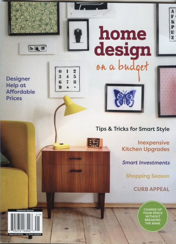 Home Design Magazine:  On a Budget-Tips for Smart Style-Kitchen